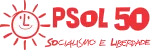 Logomarca do partido PSOL